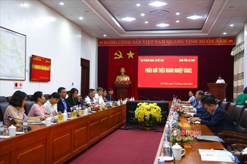 Lai Chau Province promotes high-tech agricultural production cooperation with Israel
